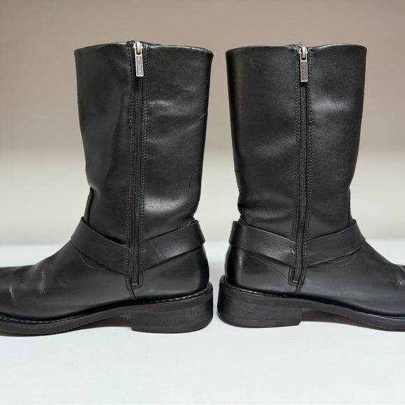 Black Harley Davidson Riding Boots - Picture 3 of 4